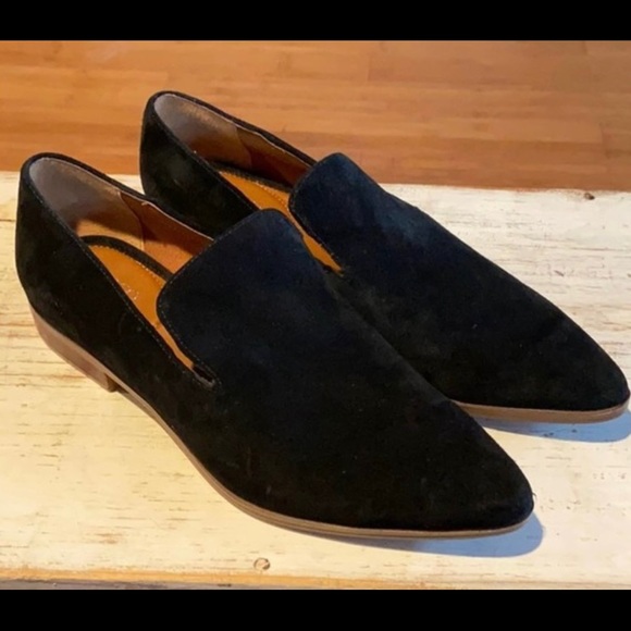 Franco Sarto Black Suede Loafers-Like New! - Picture 5 of 10